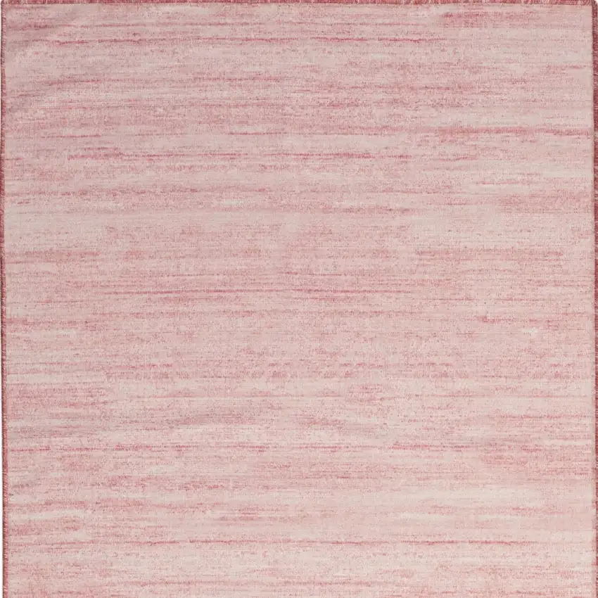 10' Pink Abstract Washable Runner Rug Photo 5