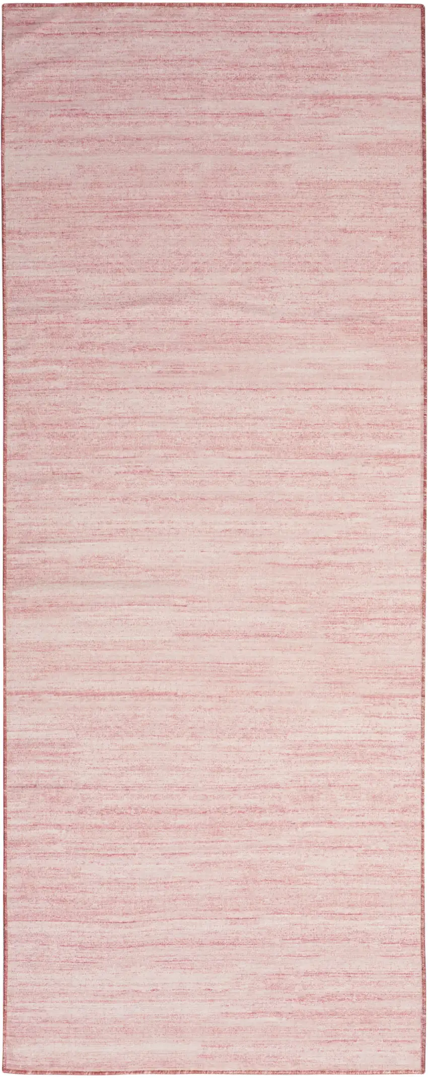 6' Pink Abstract Washable Runner Rug Photo 1