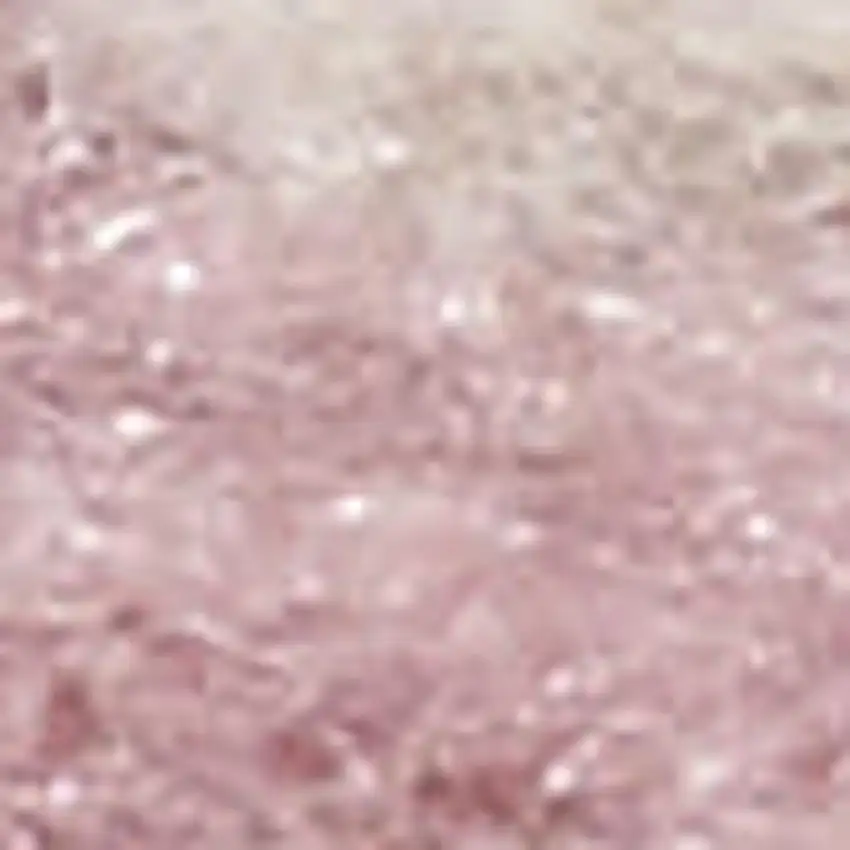 6' Pink And Ivory Floral Runner Rug Photo 2