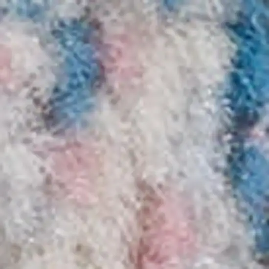 8' Pink Damask Power Loom Runner Rug Photo 3