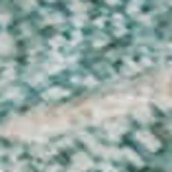 8' Pink Gold And Teal Abstract Washable Area Rug With UV Protection Photo 2