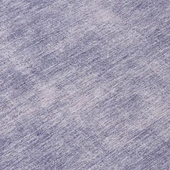 8' Purple Round Washable Indoor Outdoor Area Rug Photo 7