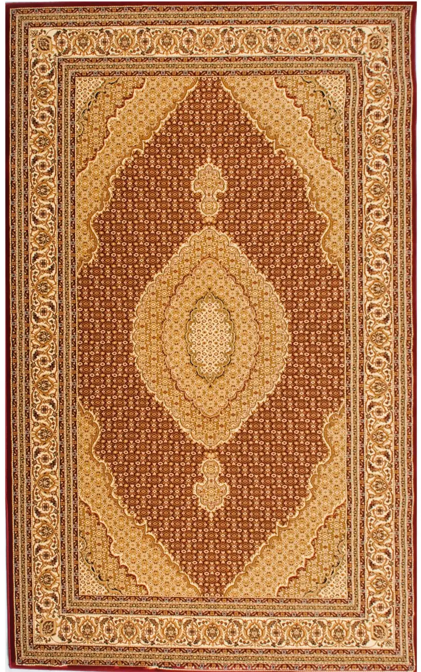 12' Red And Beige Moroccan Runner Rug Photo 6