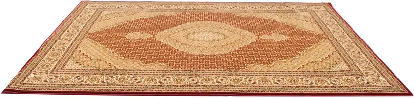 11' Red And Beige Moroccan Runner Rug Photo 5