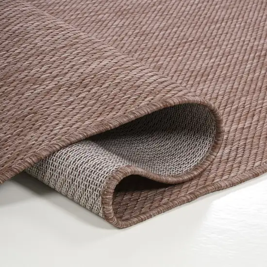 8' Rose Indoor Outdoor Runner Rug Photo 9