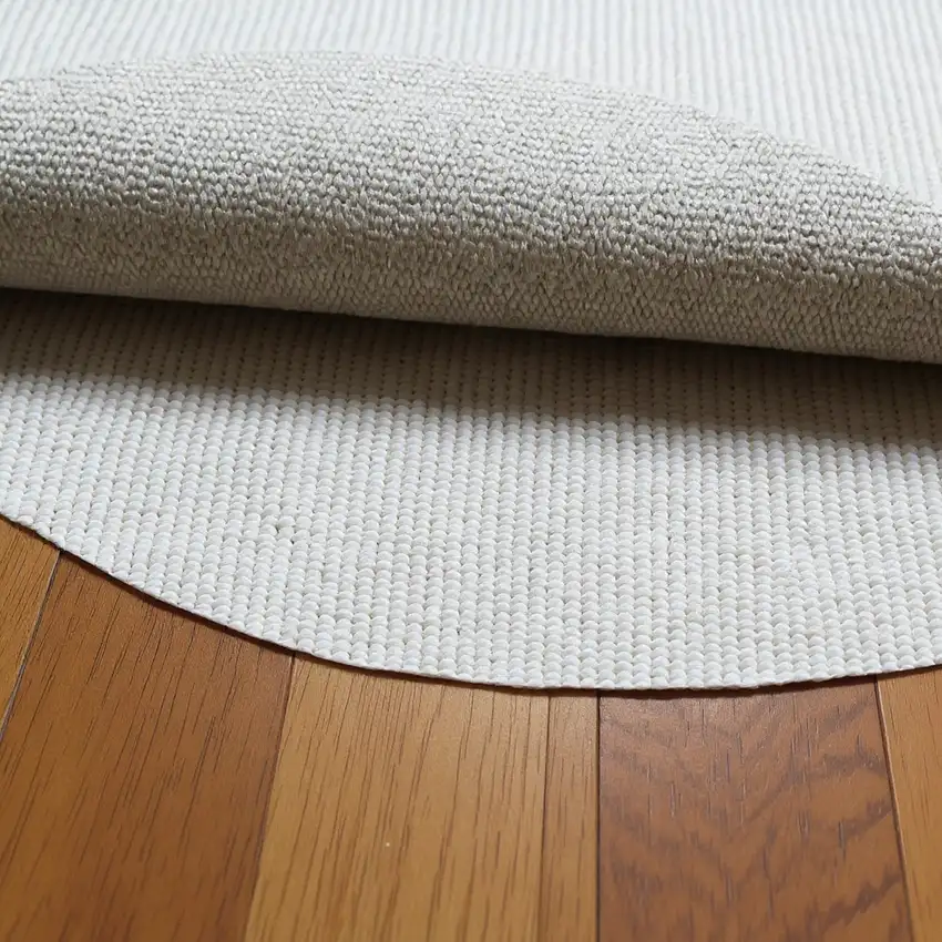 Beige Non Slip Rug Pad Photo 1