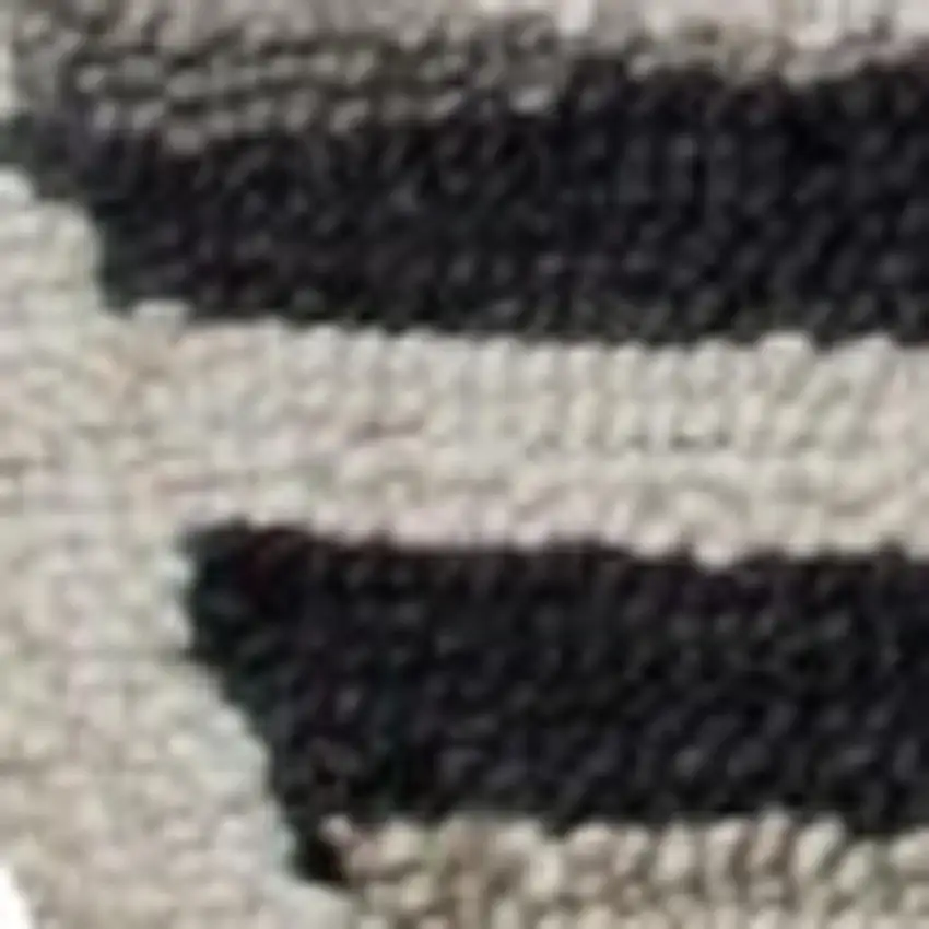 Black and Gray Camouflage Area Rug Photo 4