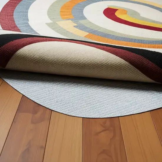Beige Non Slip Rug Pad Photo 1
