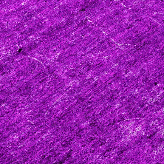 Purple Abstract Washable Non Skid Indoor Outdoor Runner Rug Photo 8