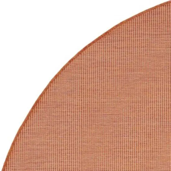 8' Terracotta Indoor Outdoor Area Rug Photo 4
