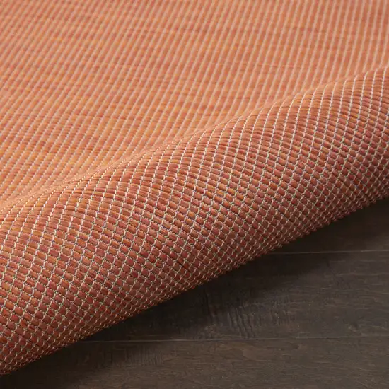 8' Terracotta Indoor Outdoor Area Rug Photo 9