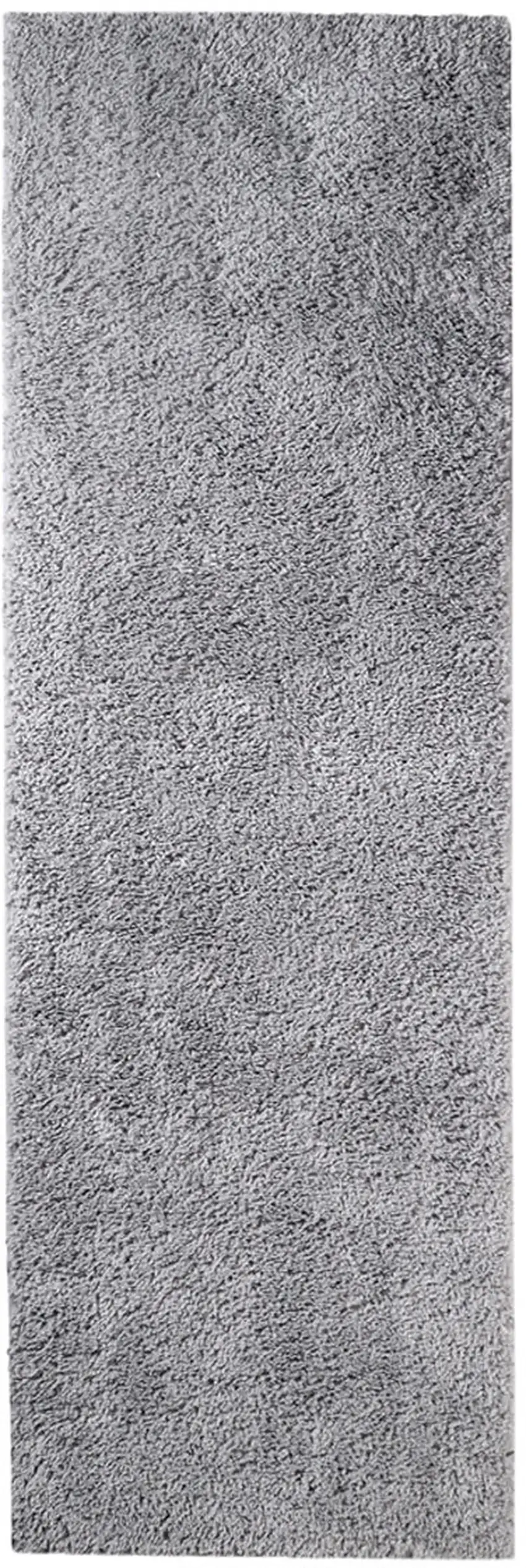 8' Shag Stain Resistant Runner Rug Photo 1