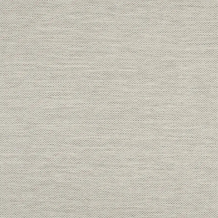 8' Silver Square Geometric Power Loom Area Rug Photo 6