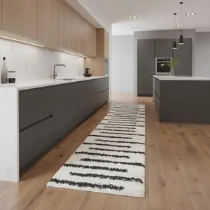 Photo of 8' Striped Runner Rug