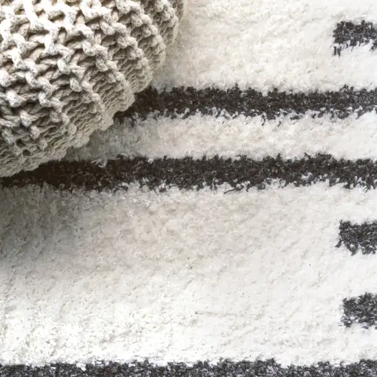 10' Striped Runner Rug Photo 9