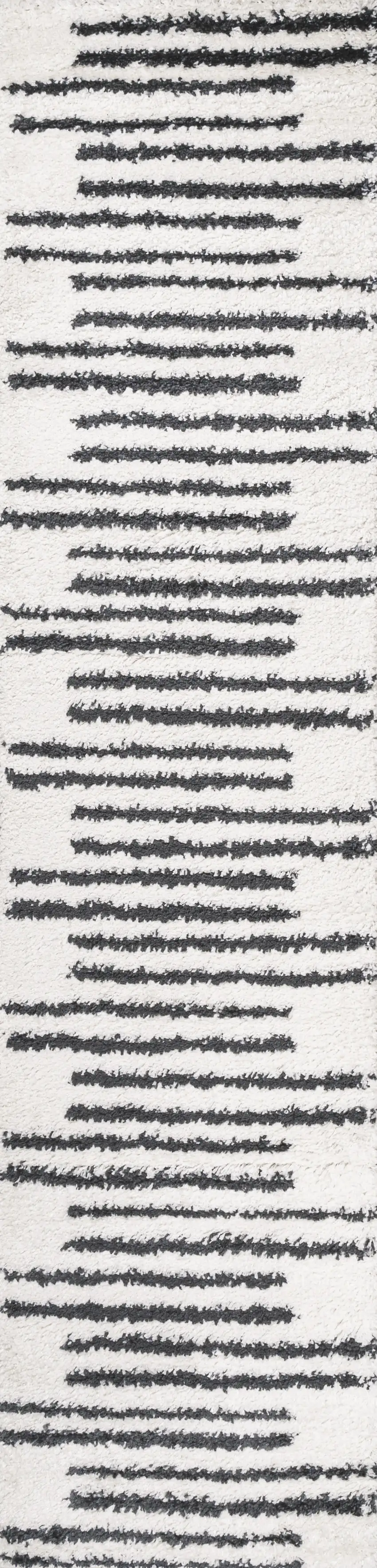 8' Striped Runner Rug Photo 2