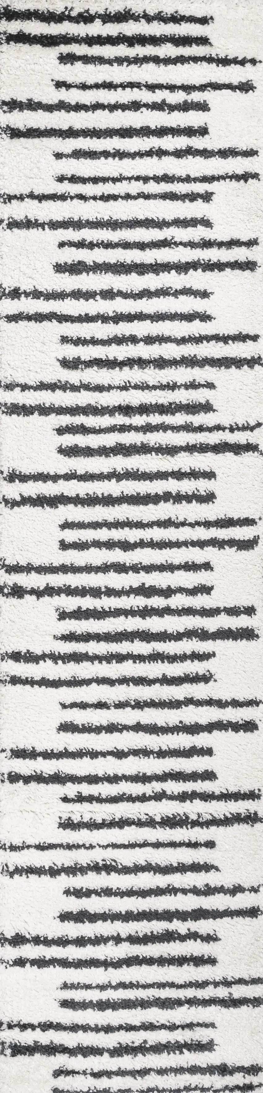 8' Striped Runner Rug Photo 4