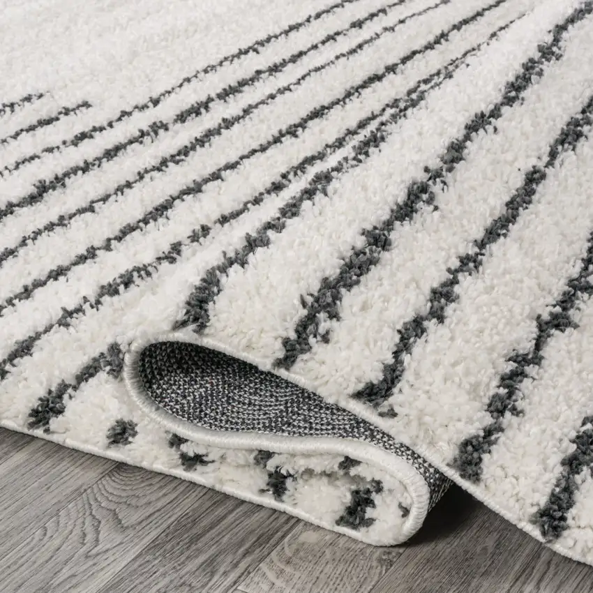 8' Striped Runner Rug Photo 8