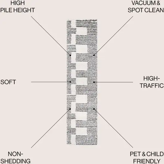 8' Striped Runner Rug Photo 6