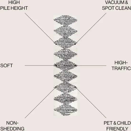 10' Striped Runner Rug Photo 6