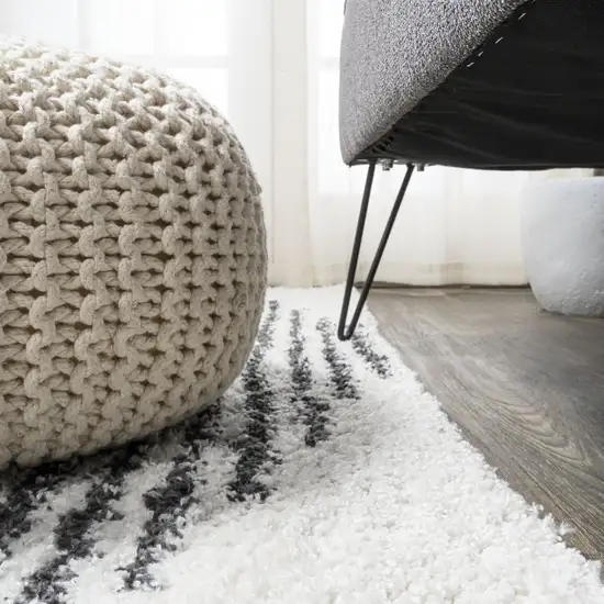 10' Striped Runner Rug Photo 9