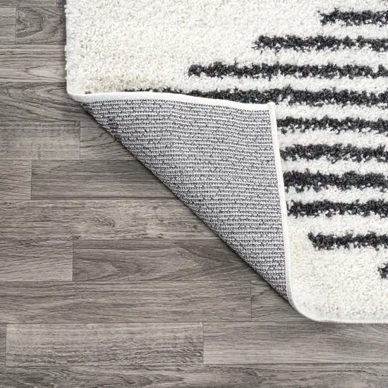 8' Striped Runner Rug Photo 9