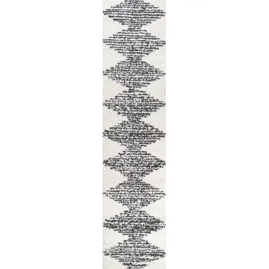 8' Striped Runner Rug Photo 2