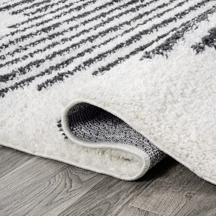 8' Striped Runner Rug Photo 7