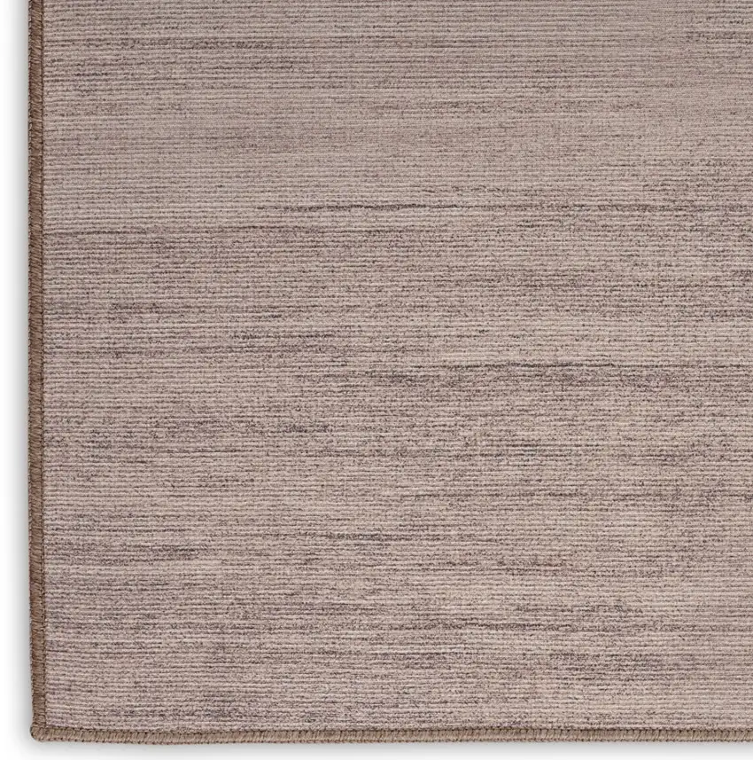 6' Tan Abstract Runner Rug Photo 9