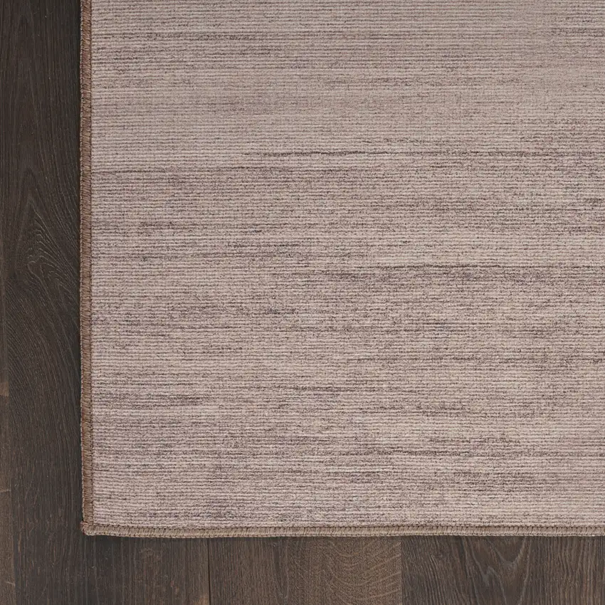 8' Tan Abstract Runner Rug Photo 9