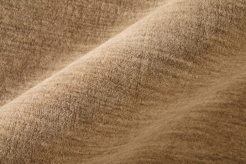 8' Tan Wool Hand Woven Area Rug Photo 8