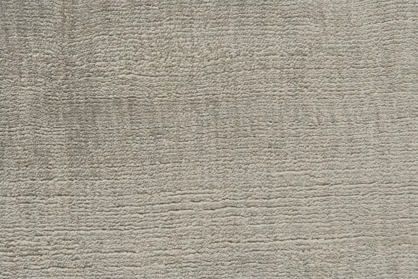 8' Taupe and Gray Chevron Hand Woven Runner Rug Photo 6