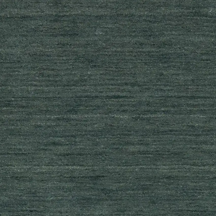 8' Teal And Blue Wool Hand Tufted Runner Rug Photo 8
