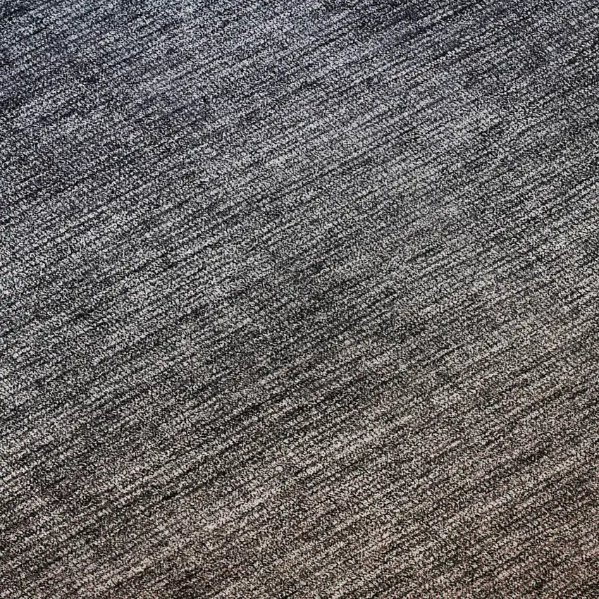 8' Teal And Brown Ombre Washable Round Rug With UV Protection Photo 8