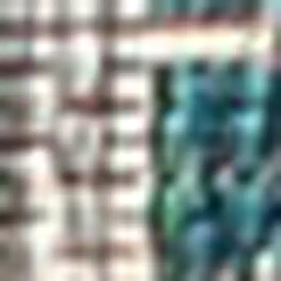 8' Teal Blue And Gray Medallion Indoor Outdoor Runner Rug Photo 3