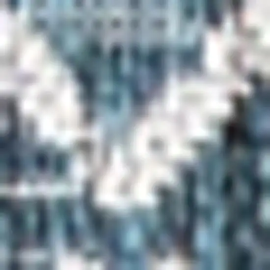 6' Teal Blue And Gray Square Trellis Indoor Outdoor Area Rug Photo 2