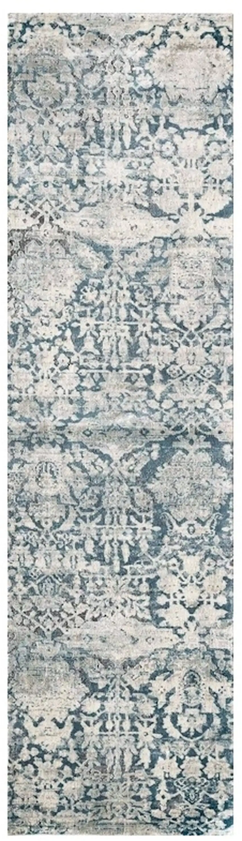 Teal Runner Rug Photo 2