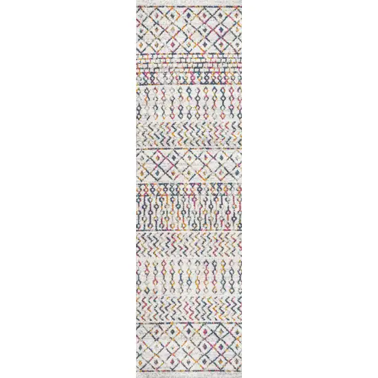 8' Trellis Runner Rug Photo 2