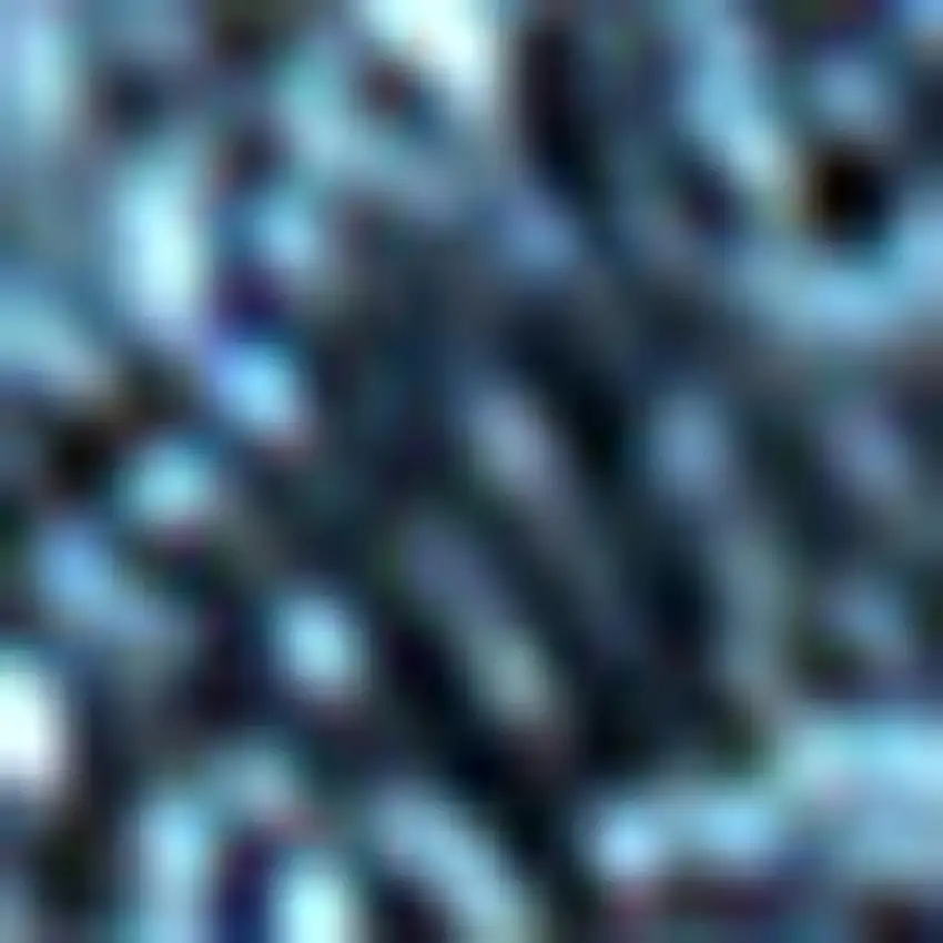 10' Turquoise Runner Rug Photo 3