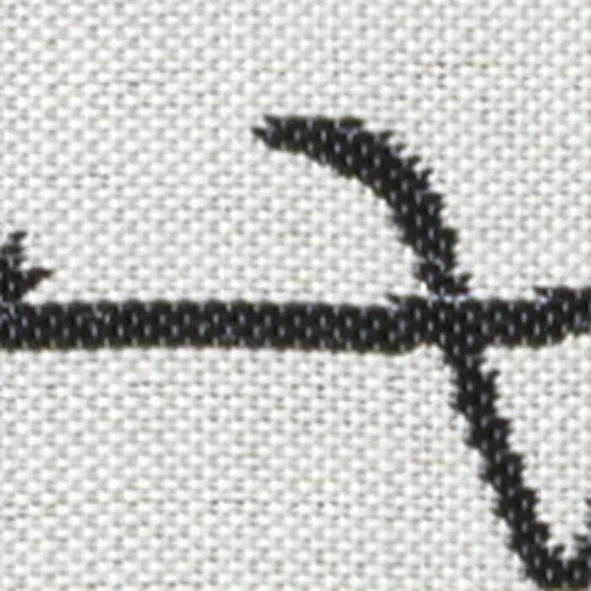 8' White And Black Animal Print Indoor Outdoor Runner Rug Photo 2