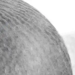 Photo of 8' White Runner Rug With Fringe