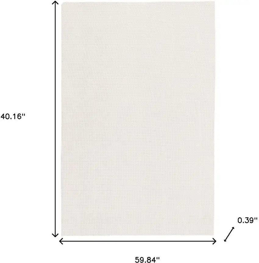 Beige Non Slip Rug Pad Photo 9