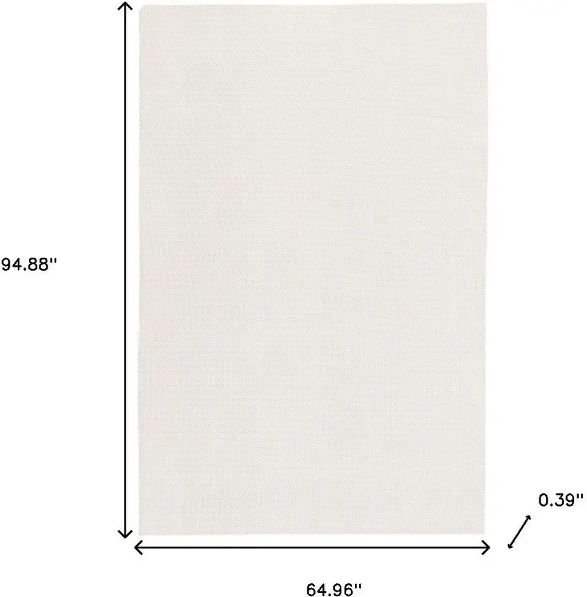 Beige Non Slip Rug Pad Photo 9