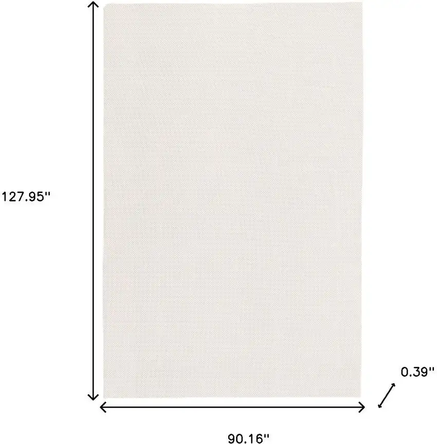 Beige Non Slip Rug Pad Photo 9