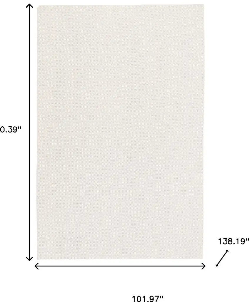 Beige Non Slip Rug Pad Photo 9