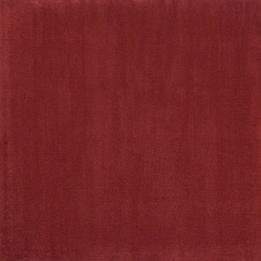 7' X 7' Brick Red Square Non Skid Indoor Outdoor Area Rug Photo 4