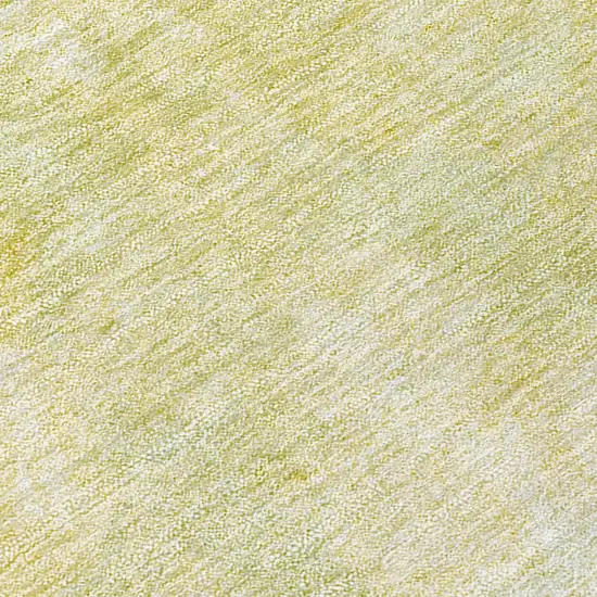 Gold Abstract Washable Non Skid Indoor Outdoor Area Rug Photo 8