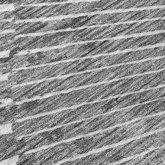 Gray and Ivory Abstract Washable Non Skid Indoor Outdoor Area Rug Photo 8