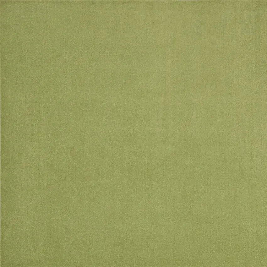 7' X 7' Green Square Non Skid Indoor Outdoor Area Rug Photo 4