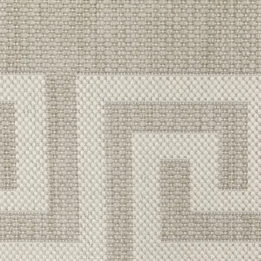 2' X 7' Grey Stain Resistant Indoor Outdoor Area Rug Photo 9